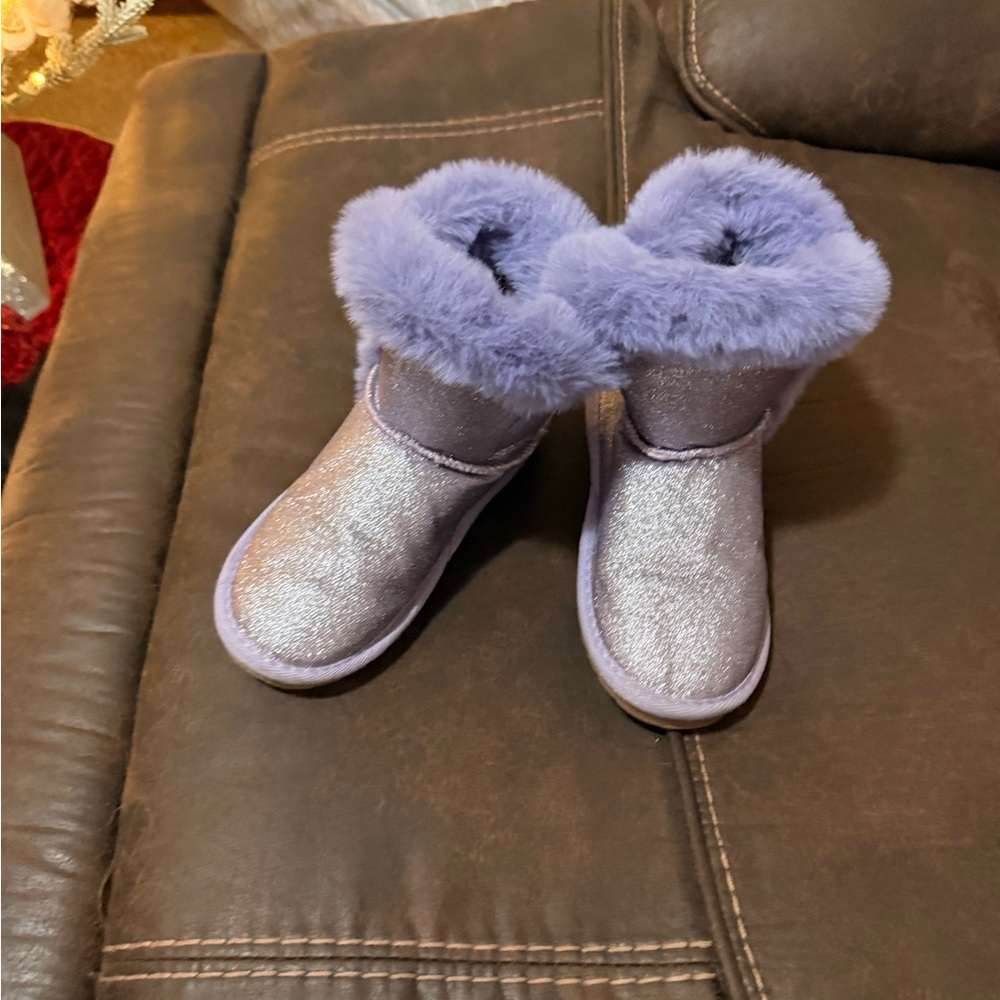 Purple Kids Boots